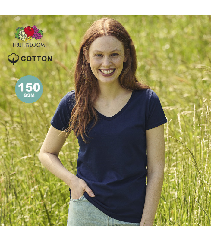 Camiseta Mujer Color Iconic V-Neck FRUIT