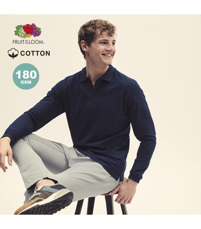 Polo Adulto Premium Long Sleeve