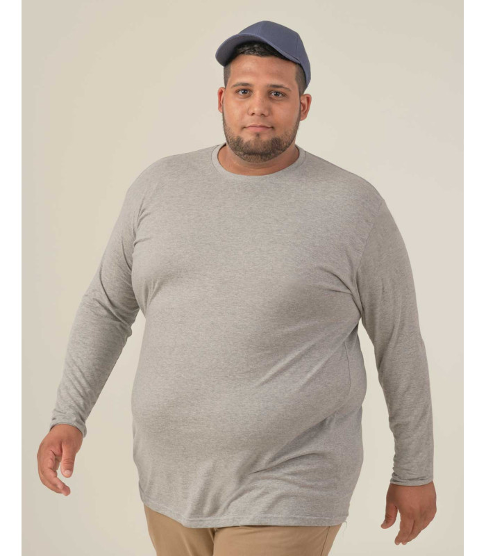 Camiseta Unisex Manga Larga 150gr King Size