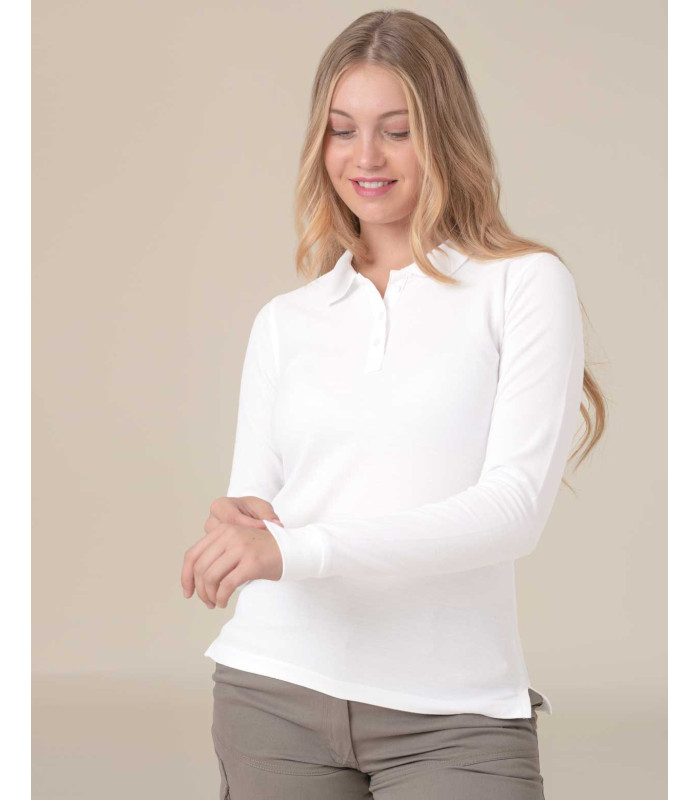 Polo de Mujer Manga Larga 200gr