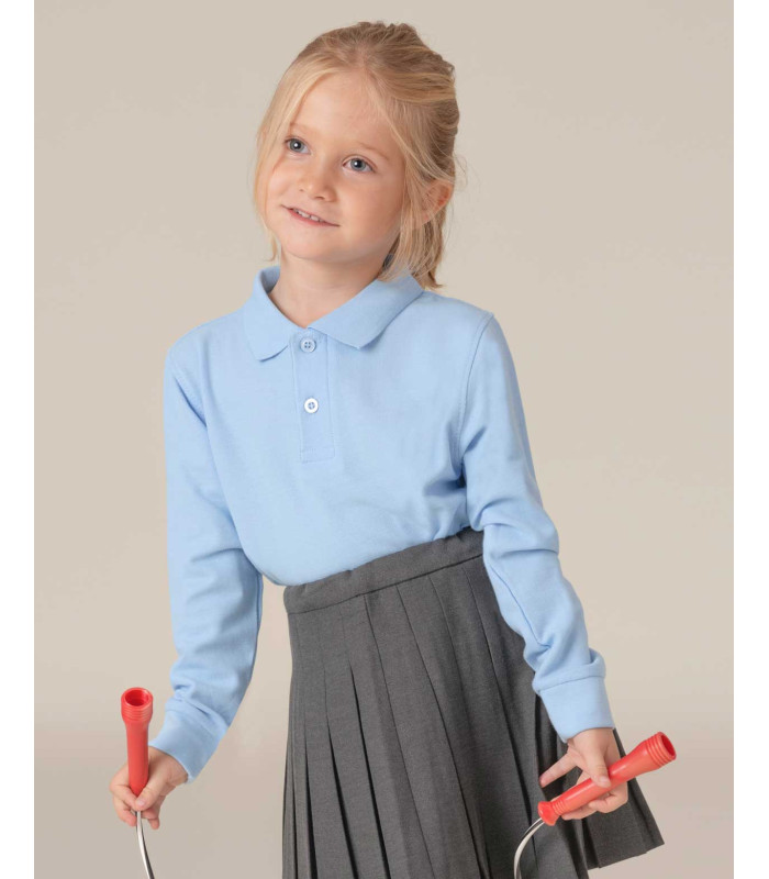 Polo de niño Manga Larga 210gr