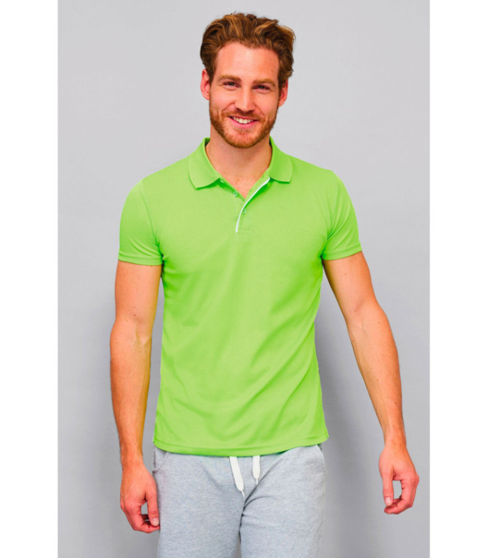 Polo Performer Hombre Manga corta