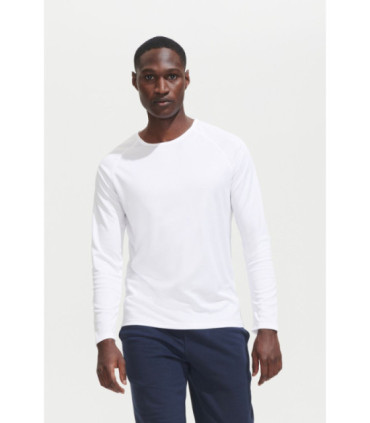 Camiseta Sporty Hombre Manga larga