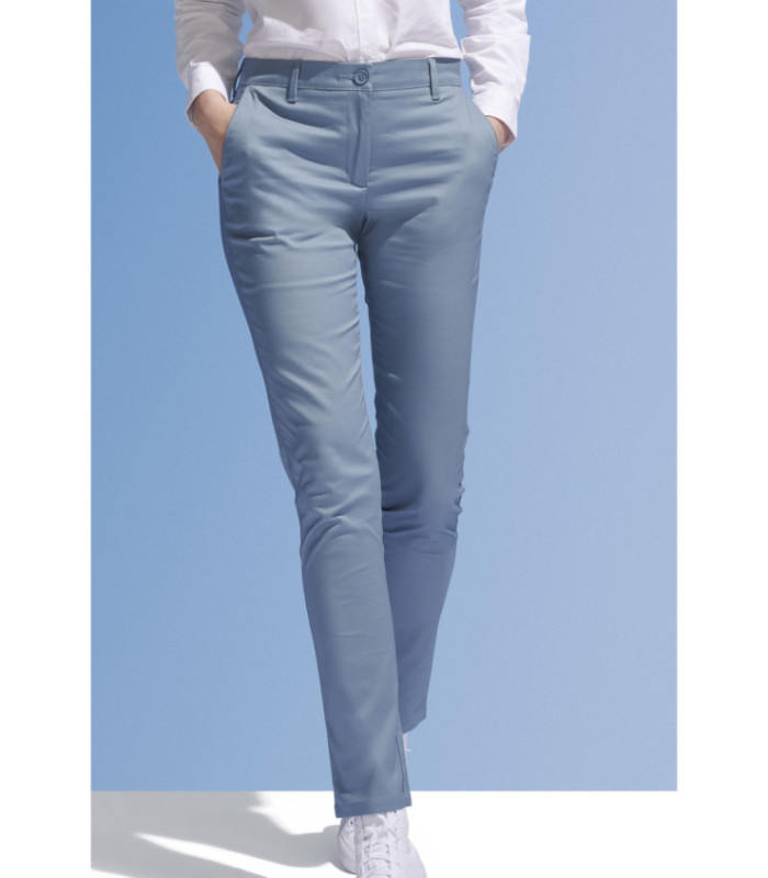 Pantalón Mujer elástico de satén