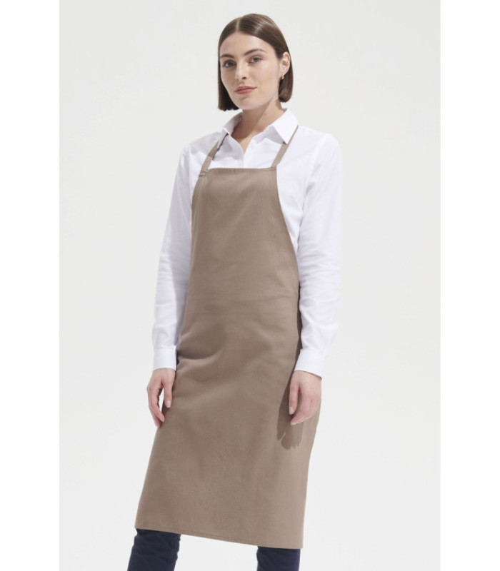 Delantal largo Glasgow con bolsillo