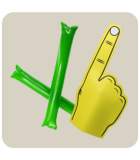 Aplaudidores personalizados