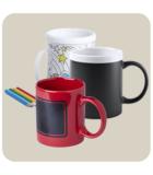 Tazas con pizarra personalizadas