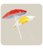 Sombrillas de playa personalizadas